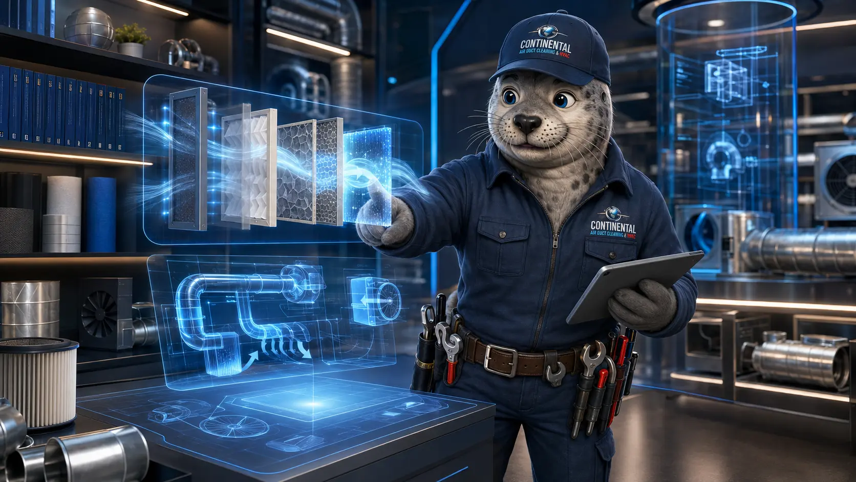 Conti in a digital clean-air resource library for ducts, dryer vents, filtration, airflow, and HVAC